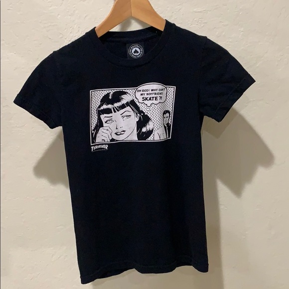 Thrasher Tops - Thrasher Magazine - Boyfriend/Skate